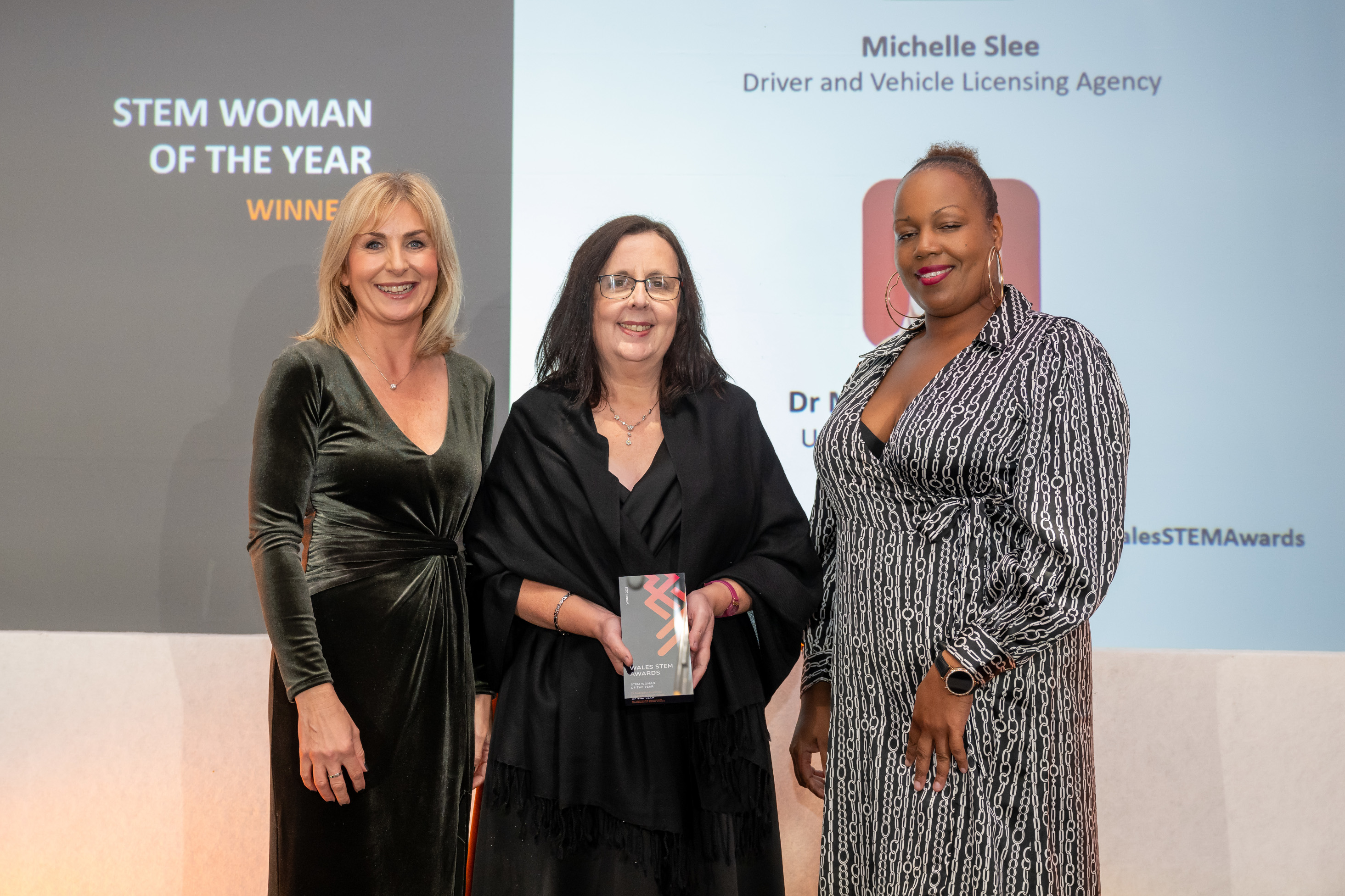 Michelle Slee from DVLA wins STEM Woman of the Year Award
